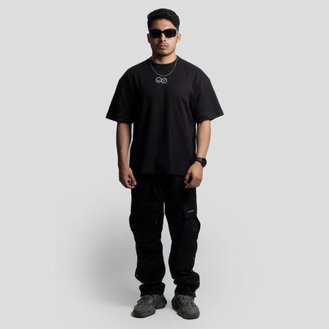 MB Black Cargo Pants