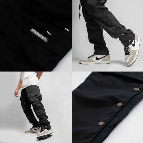 MB Black Cargo Pants