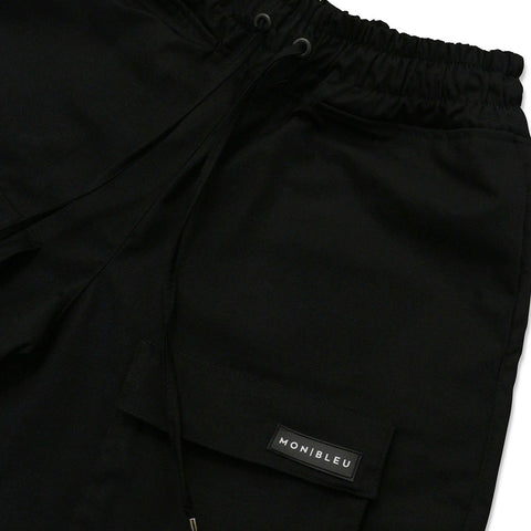 MB Black Cargo Shorts